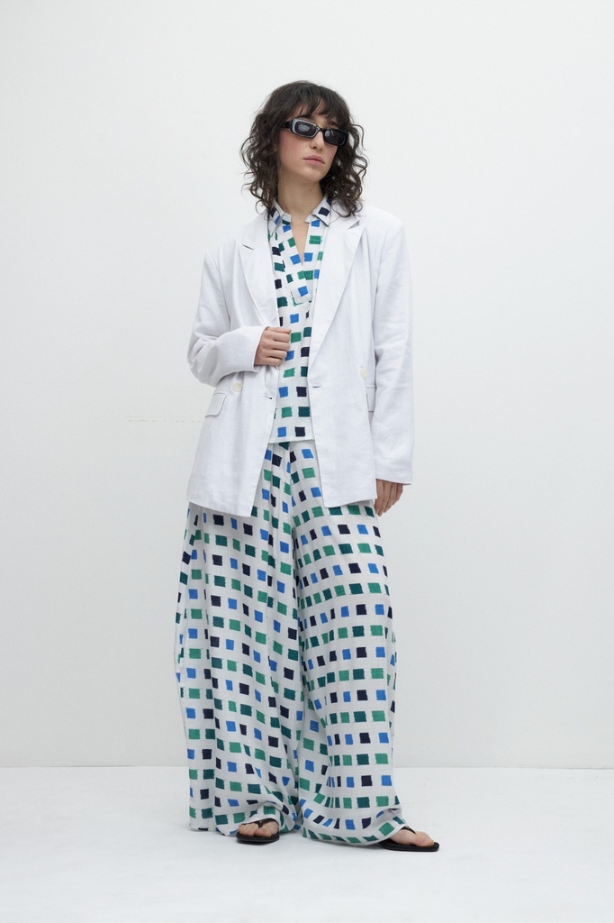 L157GPY1 PANTALON CON ESTAMPA GEOMETRICA