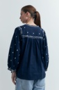L155GBL9 BLUSA BOHO CON BORDADOS