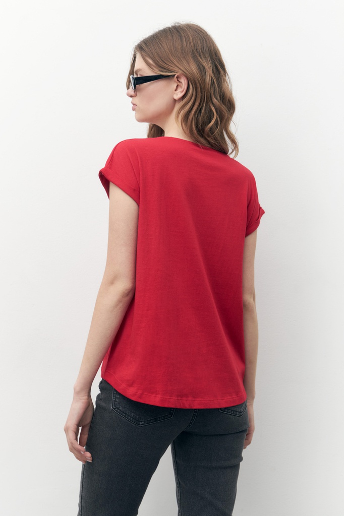 L157GTH3 REMERA CON BOTONES LATERALES