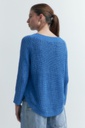 L155GKS7 SWEATER CINTA CON RUEDO CURVO