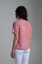 L156GBH6 BLUSA ESTAMPADA CON VOLADO
