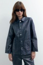 L155GOC4 SOBRECAMISA DENIM METALIZADO