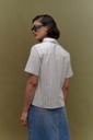 L146GBH5 CAMISA CLASICA MANGA CORTA A RAYAS