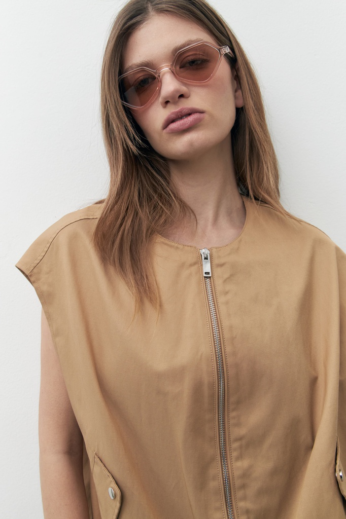 L157GOV1 CHALECO OVERSIZED