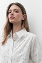 L157GBL4 CAMISA DE BRODERIE
