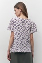 L157GBH1 BLUSA CON ESTAMPA FLORAL
