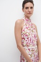 L157GDM8 VESTIDO HALTER ESTAMPA FLORAL
