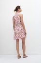 L157GDM8 VESTIDO HALTER ESTAMPA FLORAL