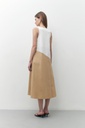L157GDX10 MAXI VESTIDO BICOLOR