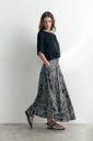 L157GSX1 MAXI FALDA ESTAMPADA