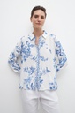 L158GBL3 CAMISA CON ESTAMPA FLORAL
