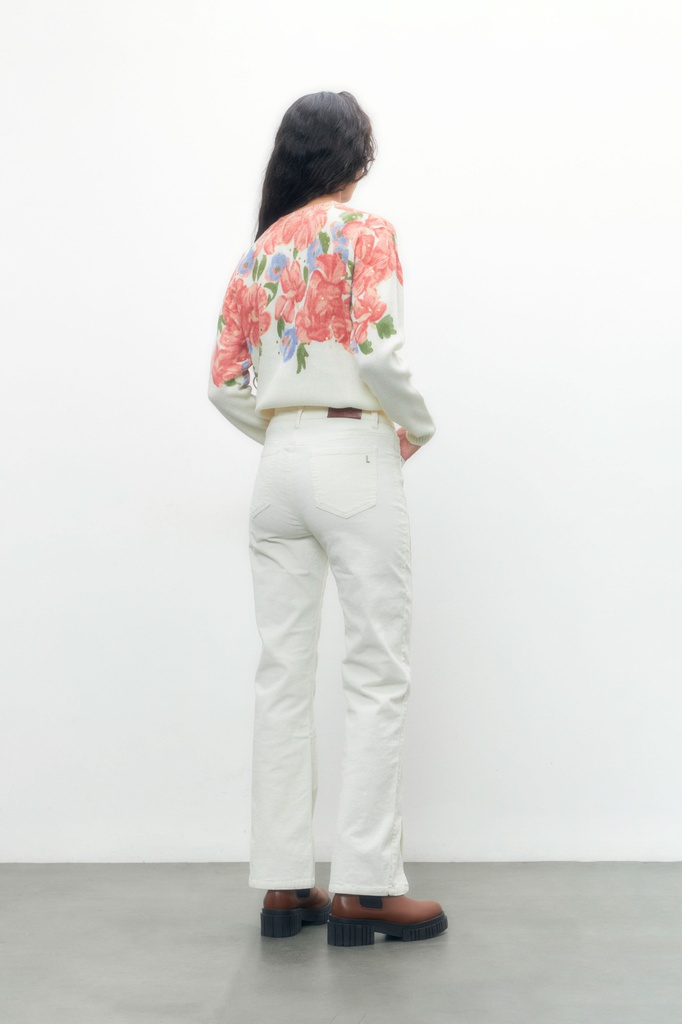L153GKS1 SWEATER CON ESTAMPA FLORAL