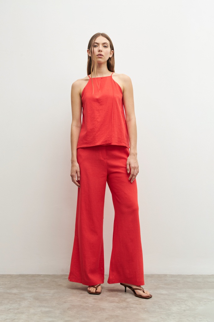 L158GBS6 TOP HALTER DE LINO