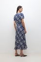 L159GDX1 VESTIDO CRUZADO ESTAMPADO