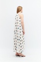 L158GDX3 MAXI VESTIDO HALTER ESTAMPADO