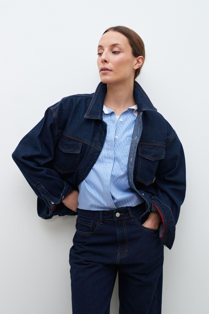 L160GOJ2 CHAQUETA BOMBER DE JEAN