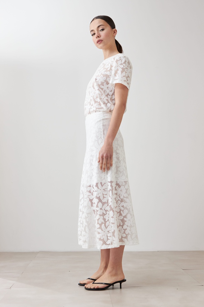 L167GSX1 MAXI FALDA ENCAJE