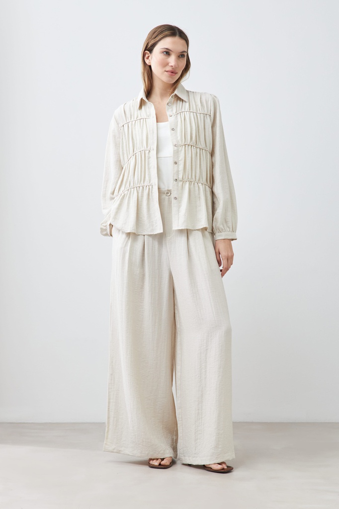 L167GPP9 PALAZZO CON PINZAS