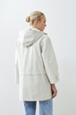 L165GOC4 CAMPERA IMPERMEABLE CON CAPUCHA PLEGABLE