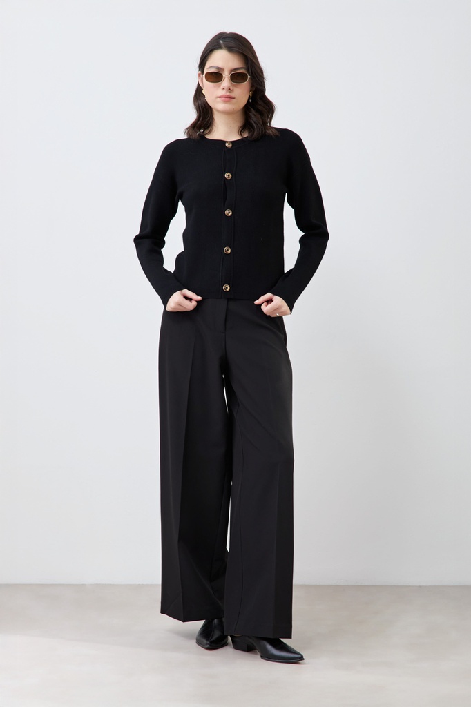 L166GKC1 CHAQUETA TEJIDA
