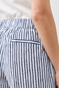 L167GPH4 BERMUDA RAYADA CON BOLSILLOS