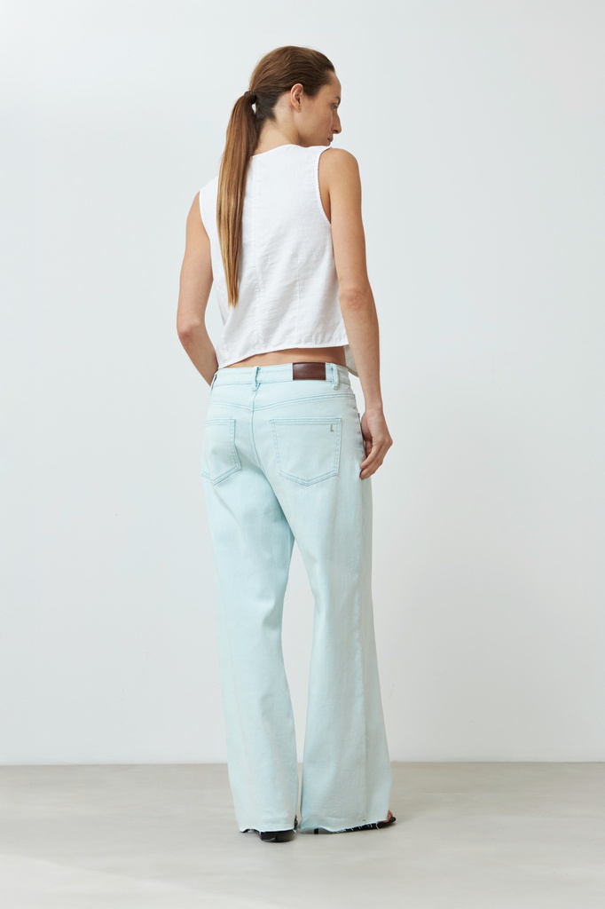 L168GPT1 JEANS WIDE LEG ALANIS
