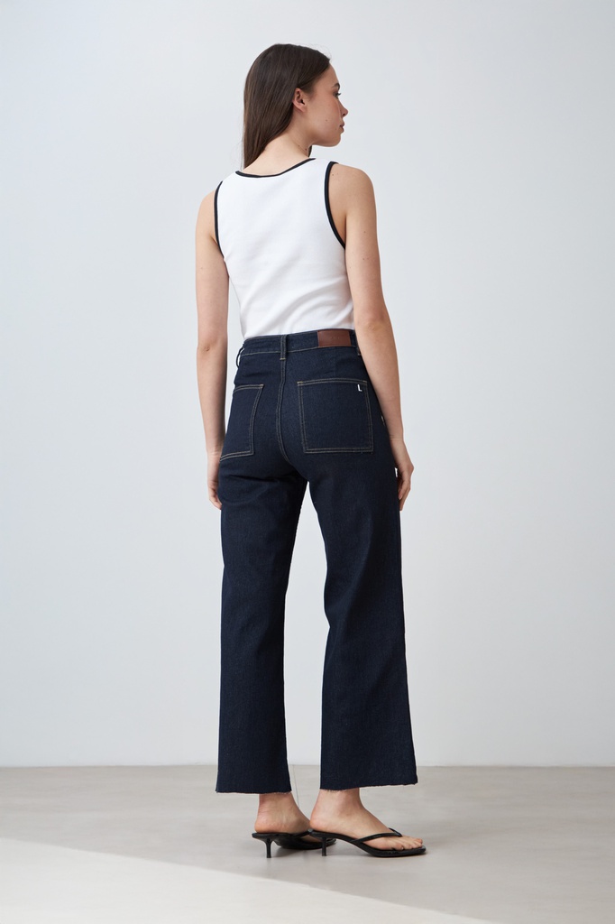 L168GPT2 JEAN CULOTTE PAULINA CON BOLSILLOS