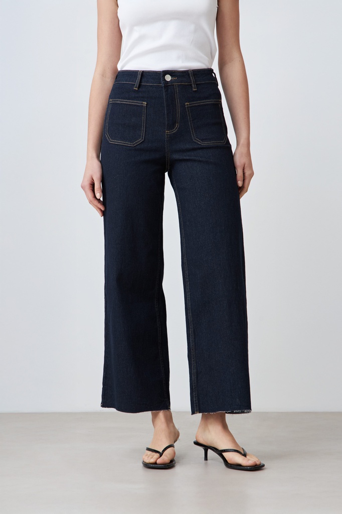 L168GPT2 JEAN CULOTTE PAULINA CON BOLSILLOS