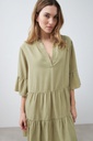 L167GDM2 VESTIDO MIDI DE LYOCELL