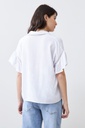L166GBH6 BLUSA CON VOLADO