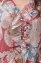 L170GBL4 BLUSA ESTAMPA PAISLEY CON VOLADOS