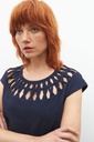 L155GTH5 REMERA CON CALADO EN ESCOTE