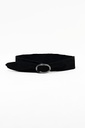 L160ALB2 FAJA DE SUEDE CON HEBILLA METALICA