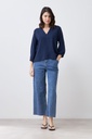 L166GBH7 BLUSA FANTASIA ESCOTE V