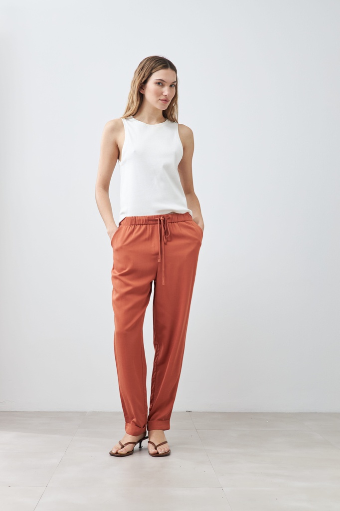 L167GPJ2 PANTALON DE LYOCELL