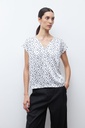 L170GBH4 BLUSA FRENTE ESTAMPA LUNARES