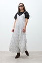 L170GDX1 VESTIDO ESTAMPA LUNARES