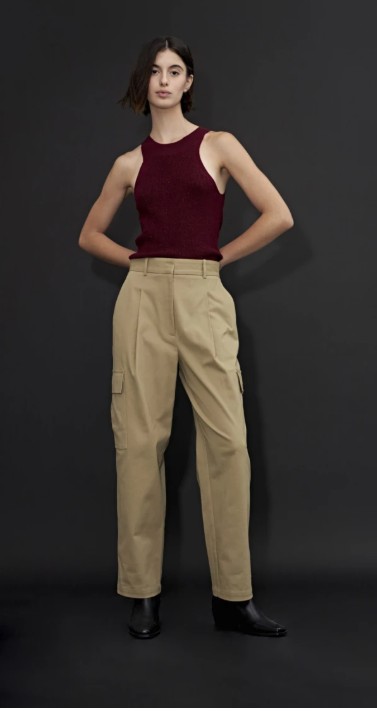 L150GPS7 PANTALON CARGO PINZADO