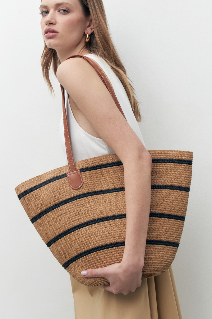 L155ABS2 BOLSO A RAYAS