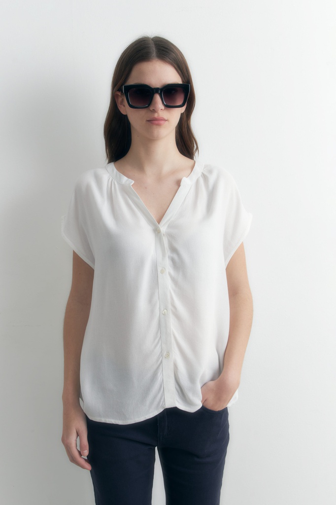 L157GBH8 BLUSA CON BOTONES