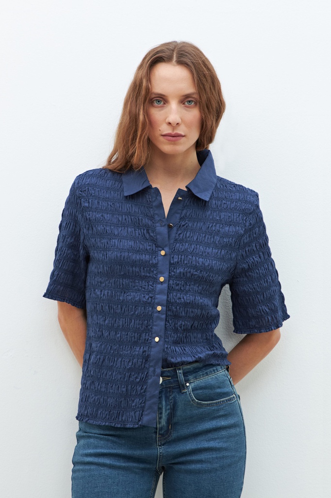 L160GBH7 CAMISA PUNTO SMOCK