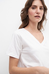 L155GTH17 REMERA METALIZADA ESCOTE V