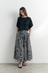 L157GSX1 MAXI FALDA ESTAMPADA