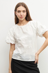 L158GBH5 BLUSA ROMANTICA MANGAS BALLOON