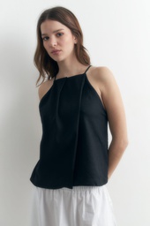 L158GBS5 TOP HALTER DE LINO
