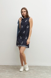 L158GDM1 VESTIDO BORDADO FLORAL