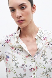 L160GBL12 CAMISA CON ESTAMPA FLORAL