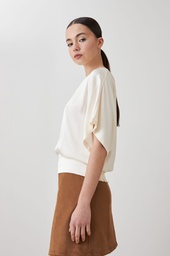 L167GBT1 BLUSA SATINADA