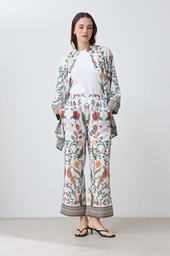 L167GPP3 PANTALON CON ESTAMPA FLORAL