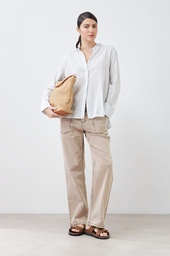 L165GBL1 CAMISA OVERSIZE RAYADA